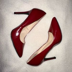 Deep cherry red heels, Brand: Atmosphere, Size:9